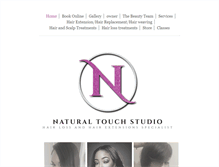 Tablet Screenshot of nthairlosshairextensionstudio.com